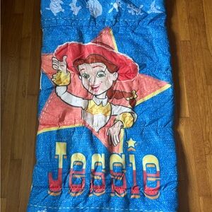 Vintage Pixar Toy Story Jessie Sleeping Bag 1990s